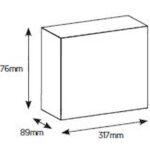 Geyer Πίνακας  χωνευτός Όλυμπος P 1x12θ αδιάφανη πόρτα IP30