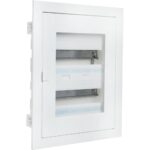 Geyer Πίνακας χωνευτός Όλυμπος 2x12M διάφανη πόρτα IP30 - Image 2