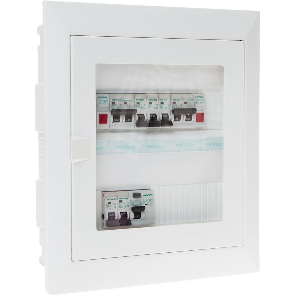VU243GD_4 Geyer Πίνακας μονταρισμένος Δέλτα 2x12M μονοφασικός 5 γραμμών - Image 1