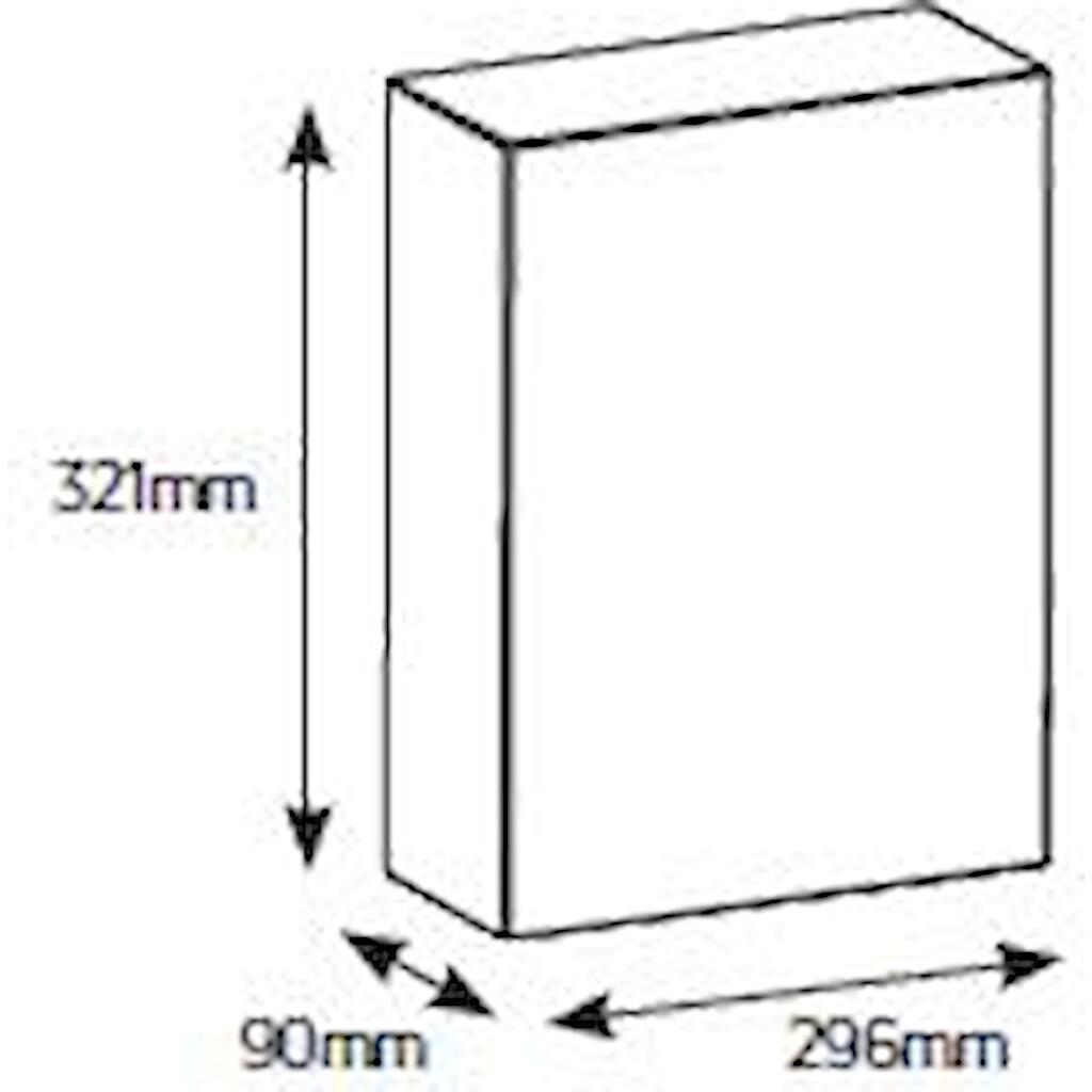 VU243MK_1 Geyer Πίνακας xωνευτός Ηρακλής 2x12M αδιάφανη πόρτα με κλειδαριά IP30 - Image 1