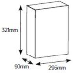 Geyer Πίνακας χωνευτός Δέλτα 2x12M αδιάφανη πόρτα IP30 - Image 3