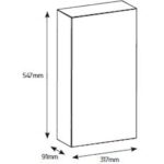 Geyer Πίνακας  χωνευτός Όλυμπος 3x12M αδιάφανη πόρτα IP30