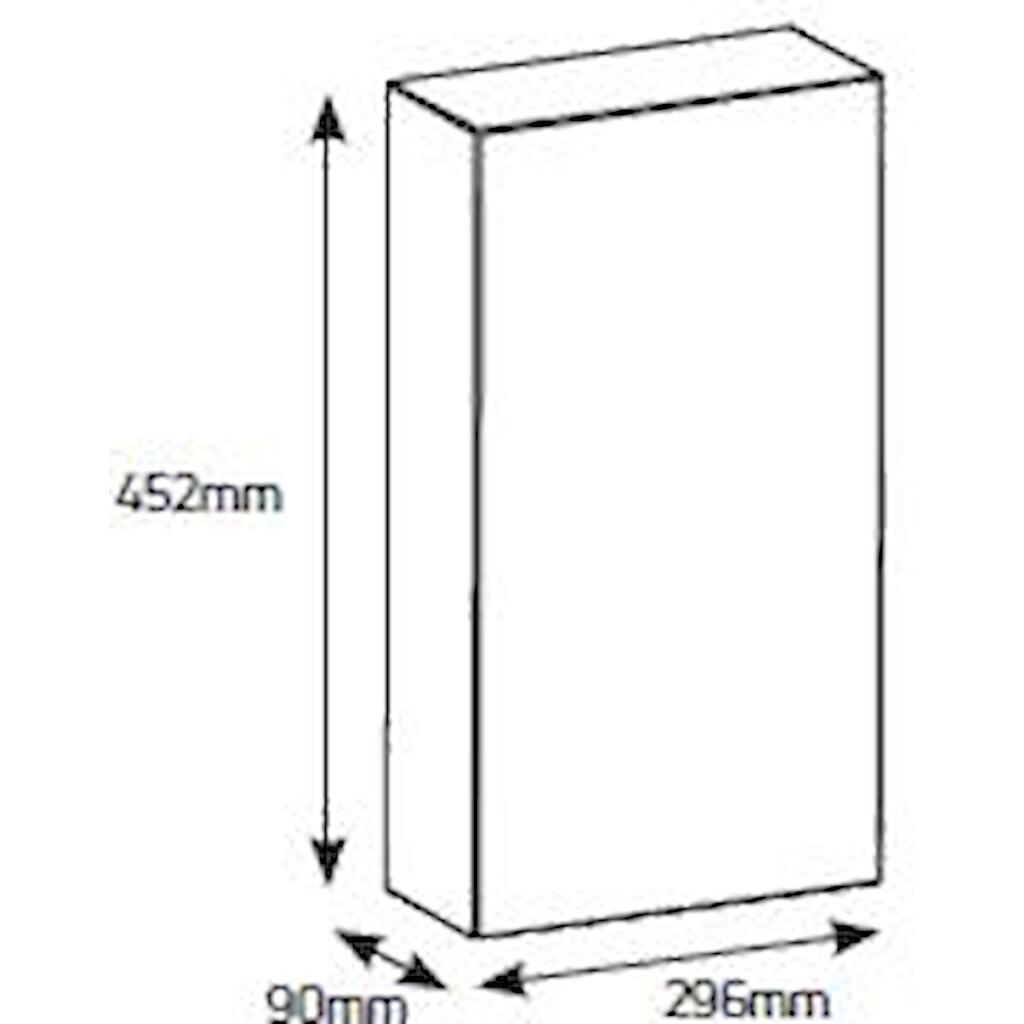 VU344M_1 Geyer Πίνακας χωνευτός Ηρακλής 3x12M αδιάφανη πόρτα IP30 - Image 1