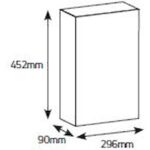 Geyer Πίνακας  χωνευτός Δέλτα 3x12M αδιάφανη πόρτα IP30 - Image 3