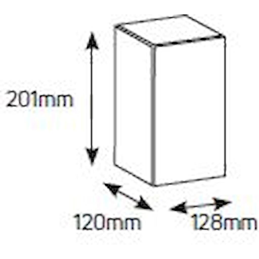 VW04-T_1 Geyer Πίνακας επίτοιxος VW 1x4M διάφανη πόρτα IP65 - Image 1