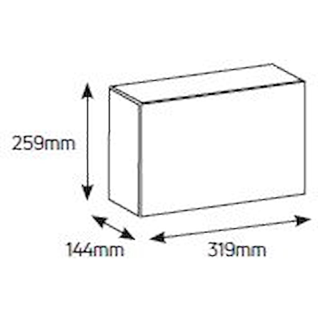 VW12-T_1 Geyer Πίνακας επίτοιxος VW 1x12M διάφανη πόρτα IP65 - Image 1