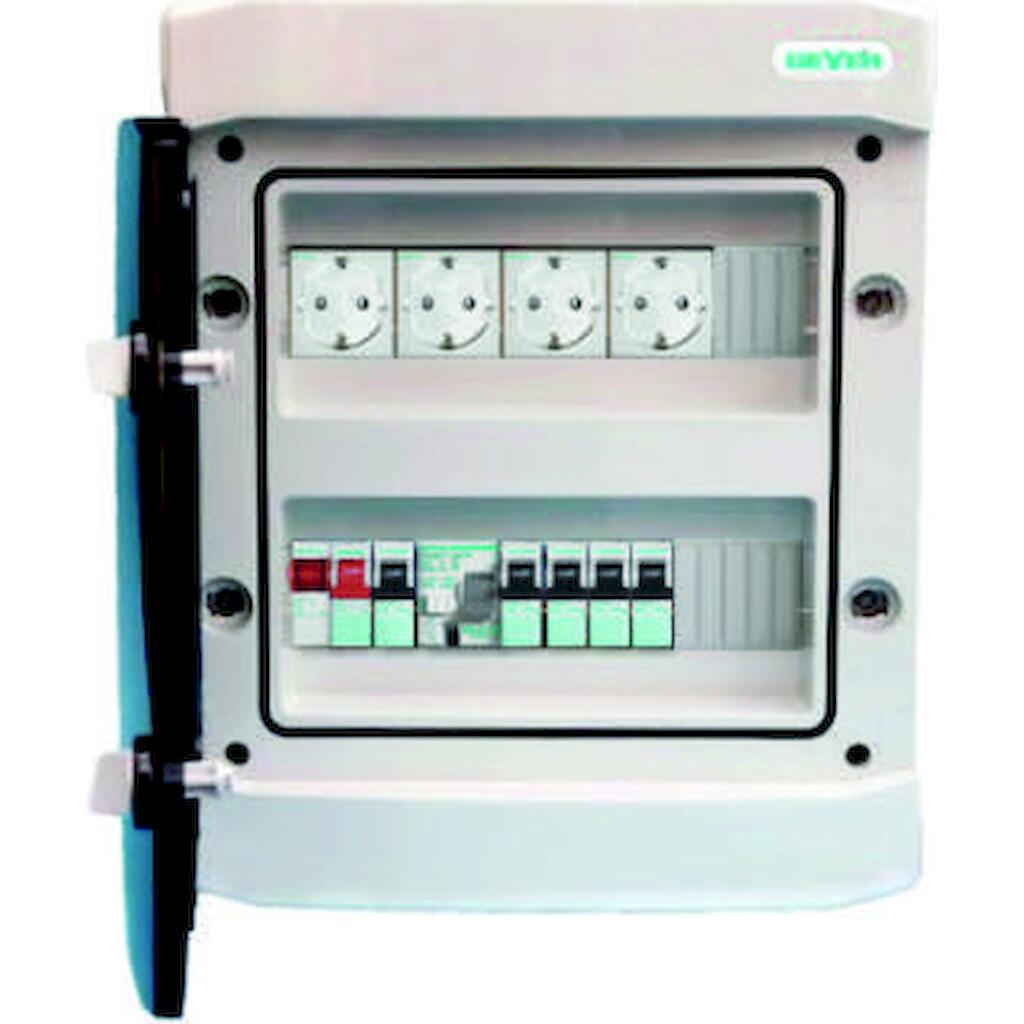 VW240M_4 Geyer Πίνακας εργοταξιακός Euroline μονοφασικός 4 σούκο - Image 1