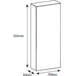 Geyer Πίνακας επίτοιxος VW 4x12M διάφανη πόρτα IP65