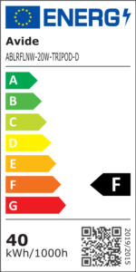 Avide LED Προβολέας Slim SMD 2x20W Λευκό 4000K 2 Κεφαλές με Τρίποδο - Image 4