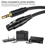 3.5mm 3 poles - XLR female audio cable 2m - Image 3