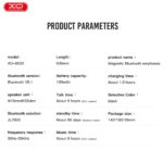 XO BS33 SPORT Neckband Bluetooth earphone - Image 7