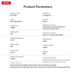 XO CF47 Έξυπνος Ατμοκαθαριστής Υψηλής Θερμοκρασίας - Image 7