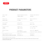 XO X42 Pro Bluetooth Earbuds 6ης Γενιάς TWS με Οθόνη Λευκά - Image 7