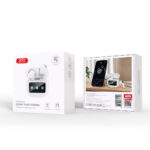 XO X42 Pro Bluetooth Earbuds 6ης Γενιάς TWS με Οθόνη Λευκά - Image 6