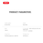 XO NB-R279A IP σε 3.5 Καλώδιο Ήχου Μαύρο - Image 3