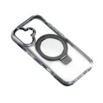 XO K31 iP16 6.1" TPU+Ακρυλική Μαγνητική Θήκη Τηλεφώνου Μαύρο