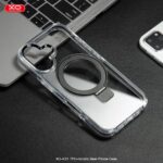 XO K31 iP16 6.1" TPU+Ακρυλική Μαγνητική Θήκη Τηλεφώνου Μαύρο - Image 2