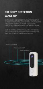 EDUP 1080P Κουδούνι Wifi Κάμερα - Image 11