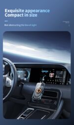 XO WX038 Διαφανής Βάση Ασύρματης Φόρτισης Αυτοκινήτου 2 σε 1 - Αεραγωγού & με Βεντούζα 15W - Image 9