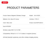 XO CX029 QI2 Μαγνητικός Ασύρματος Φορτιστής 15W - Image 6