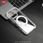 XO K31 iP 16 Pro Max 6,9" TPU+Ακρυλική Μαγνητική Θήκη Τηλεφώνου Λευκό - Image 3