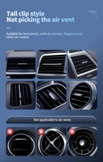 XO WX038 Διαφανής Βάση Ασύρματης Φόρτισης Αυτοκινήτου 2 σε 1 - Αεραγωγού & με Βεντούζα 15W - Image 11