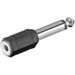 Μετατροπέας Mono 6.35mm / Mono 3.5mm Θηλ. - Image 2