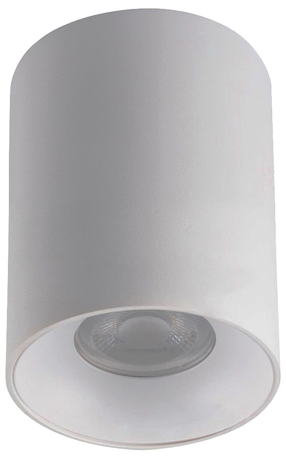 15.001.1970_abdlr-97140-w_avide-gu10-lampatest-kerek-feher Avide Φωτιστικό Οροφής GU10 Spot Light Στρογγυλό Λευκό - Image 1