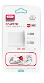XO L99 (UK) Φορτιστής με Καλώδιο Type-C 2.4A - Image 5