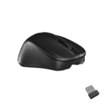 Meetion MT-MINIGO Silent Mini 2.4G Optical Ασύρματο Ποντίκι Μαύρο - Image 5