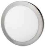 Avide LED Πλαφονιέρα Στρογγυλό Αλουμίνιο Σατέν Νίκελ 18W Λευκό 4000K - Image 2