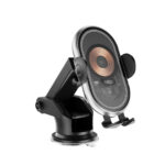 XO WX038 Διαφανής Βάση Ασύρματης Φόρτισης Αυτοκινήτου 2 σε 1 - Αεραγωγού & με Βεντούζα 15W - Image 2