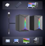 Meetion SP2011 2.0 Ηχείο (3.5mm + USB) - Image 4