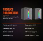 Meetion SP2011 2.0 Ηχείο (3.5mm + USB) - Image 3