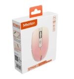 Meetion BTM002 Ασύρματο Ποντίκι Bluetooth (Ροζ) - Image 2