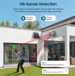 EDUP 12X Zoom Κάμερα με Ηλιακή Μπαταρία PTZ - Image 6