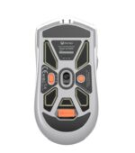 Meetion MT-GW33 Ενσύρματο 2.4G Bluetooth Gaming Ποντίκι Λευκό - Image 6