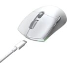 Meetion MT-GW33 Ενσύρματο 2.4G Bluetooth Gaming Ποντίκι Λευκό - Image 5