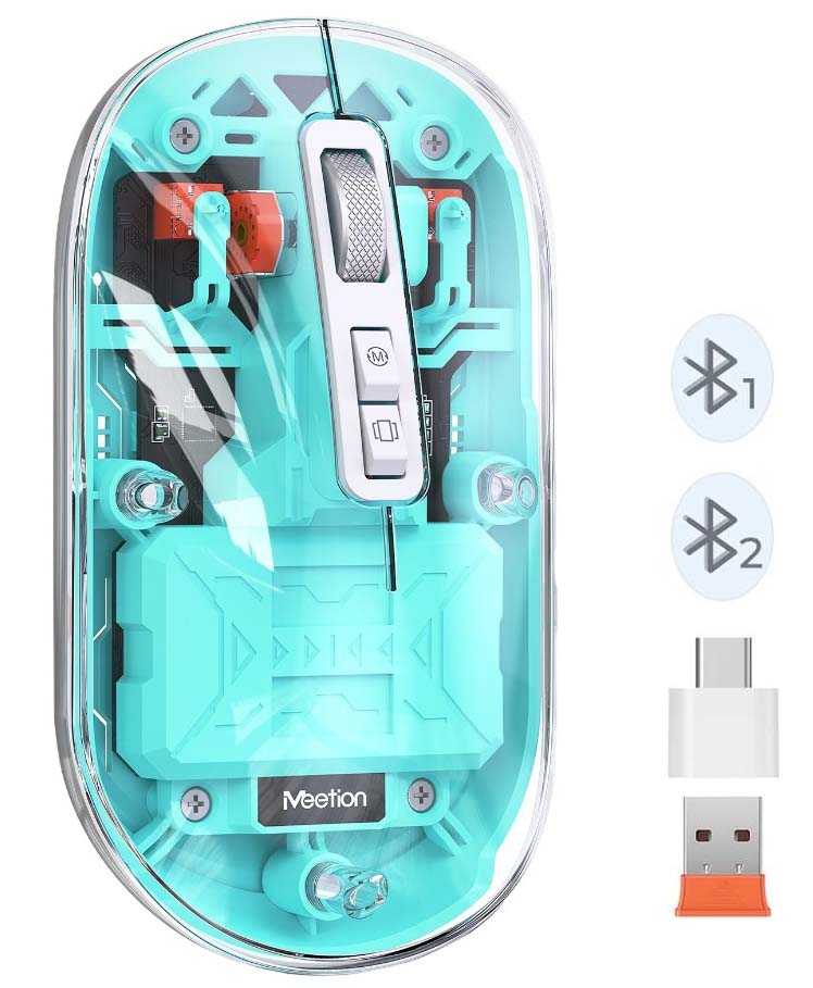 _2024-09t-26_092504-photoroom Meetion MT-BTM005 Ασύρματο Ποντίκι Πράσινο - Image 1