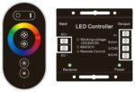 Avide LED Ταινία 12V 216W RGB 6 Πλήκτρα RF Τηλεχειριστήριο Αφής και Ελεγκτής