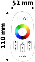 Avide LED Ταινία 12V 216W RGB+W RF Τηλεχειριστήριο Αφής και Ελεγκτής - Image 3