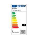 Redpoint ΚΕΡΙ VALUE LED 6W Ε14 WARM 2.0 (κατασκευή Κίνα) - Image 4