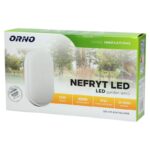 Redpoint 6147 NEFRYT ΦΩΤΙΣΤΙΚΟ LED ΕΞΩΤΕΡΙΚΟ ΟΒΑΛ 119/212/44 ΛΕΥΚΟ 15W 4000K IP54 ORNO - Image 2