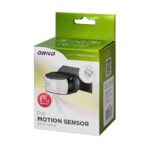 Redpoint 254 ΑΝΙΧΝΕΥΤΗΣ ΚΙΝΗΣΗΣ ΜΕ 2 ΣΕΝΣΟΡΕΣ 360ο/180ο ΕΠΙΤΟΙΧΟΣ+ΡΥΘΜΙΣΗ ΚΛΙΣΗΣ IP65 ΜΑΥΡΟΣ ORNO - Image 2