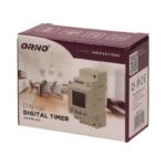 Redpoint 433 ΨΗΦΙΑΚΟΣ ΧΡΟΝΟΔΙΑΚΟΠΤΗΣ ΡΑΓΑΣ ΗΜΕΡΗΣΙΟΣ/ΕΒΔΟΜΑΔΙΑΙΟΣ ΜΕ 52 ΠΡΟΓΡΑΜΜΑΤΑ ORNO - Image 2