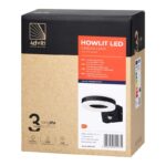 Redpoint 6205 HOWLIT ΦΩΤΙΣΤΙΚΟ LED ΕΞΩΤΕΡΙΚΟ ΕΠΙΤΟΙΧΟ ΜΕ ΑΝΙΧΝ. ΚΙΝΗΣΗΣ 196/150/82 ΜΑΥΡΟ 20W 4000K IP65 ORNO - Image 7