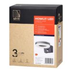 Redpoint 6205 HOWLIT ΦΩΤΙΣΤΙΚΟ LED ΕΞΩΤΕΡΙΚΟ ΕΠΙΤΟΙΧΟ ΜΕ ΑΝΙΧΝ. ΚΙΝΗΣΗΣ 196/150/82 ΓΚΡΙ 20W 4000K IP65 ORNO - Image 7