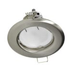 Redpoint 6175 SUTRI ΣΠΟΤ ΧΩΝΕΥΤΟ GU10 ΣΤΡΟΓΓΥΛΟ ΣΤΑΘΕΡΟ Φ83/33 (ΚΟΠΗ Φ55) ΝΙΚΕΛ ΜΑΤ ORNO - Image 3