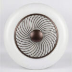 Redpoint ΑΝΕΜΙΣΤΗΡΑΣ ΟΡΟΦΗΣ "OASIS" ΚΑΦΕ 12" 25W DC (ΠΛΑΙΣΙΟ Φ50)+REMOTE+44W LED LIGHT 3 CCT DIMMABLE (PRC)