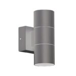 Redpoint CLARA SPOT ΚΗΠΟΥ ΔΙΠΛΟ UP&DOWN 2xGU10 ΛΕΥΚΟ ΑΛΟΥΜΙΝΙΟ IP65 (Made In P.R.C) - Image 2